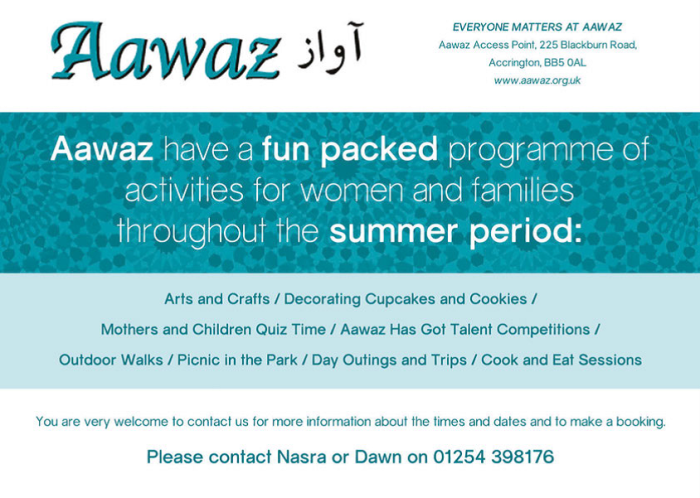 Summer Activities at AAWAZ
